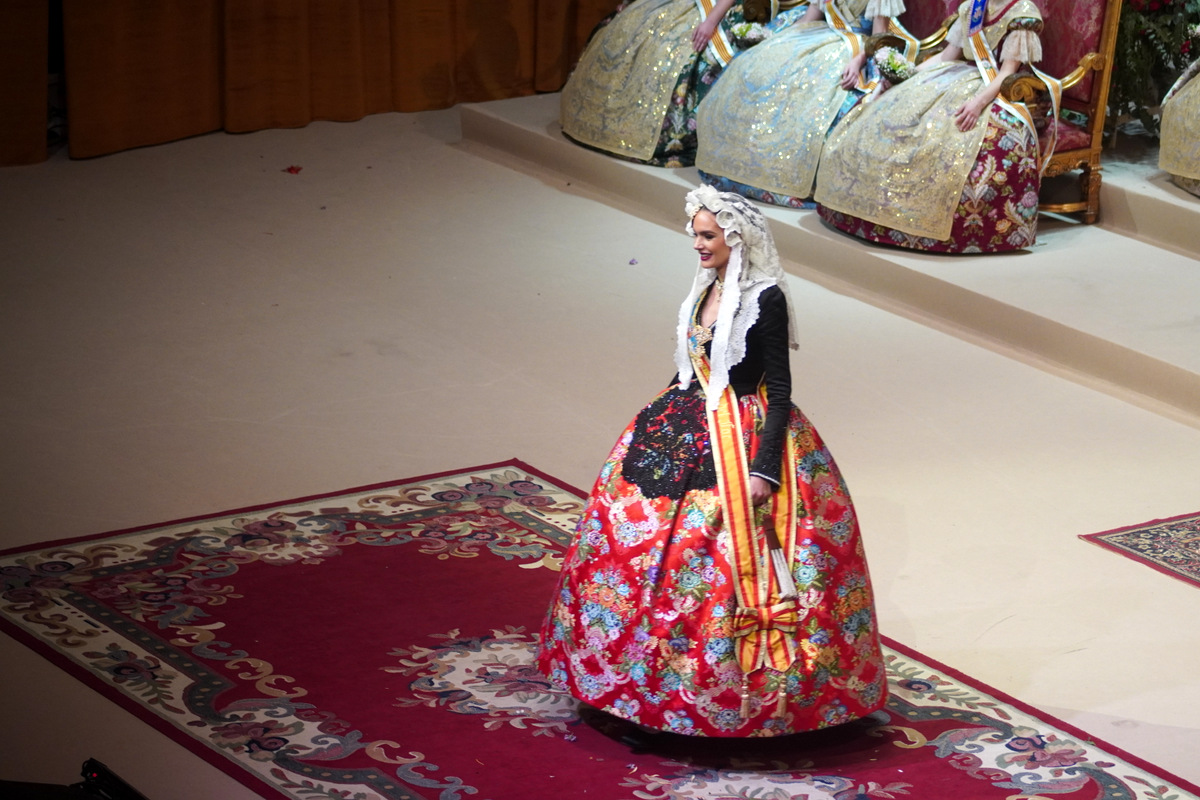 Exaltación de María Estela Arlandis como Fallera Mayor de Valencia 2024